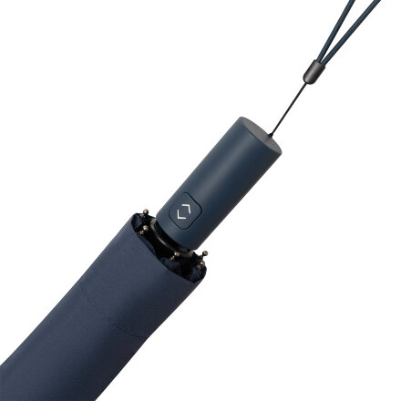 Зонт складной Filton, синий (с функцией Safety System)