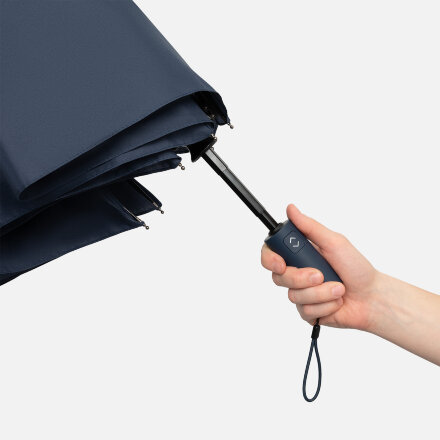 Зонт складной Filton, синий (с функцией Safety System)