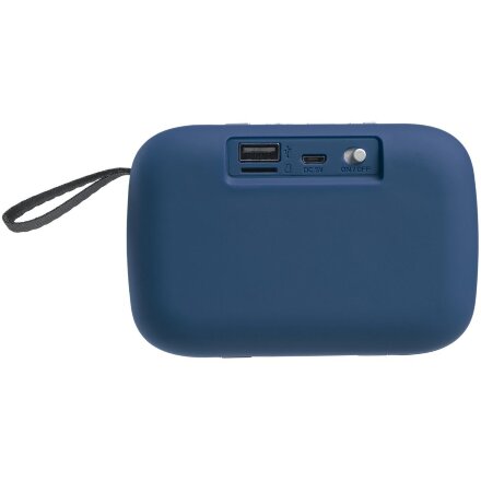 Беспроводная колонка Borsetta, синяя Беспроводная колонка Borsetta, синяя