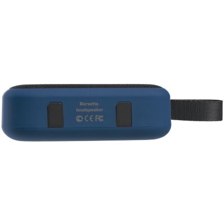 Беспроводная колонка Borsetta, синяя Беспроводная колонка Borsetta, синяя