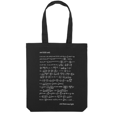Холщовая сумка «Да будет свет», с люминесцентным принтом Холщовая сумка «Да будет свет», с люминесцентным принтом