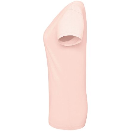 Футболка женская Flower Power, розовая Футболка женская Flower Power, розовая