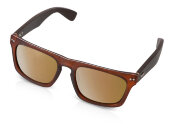 Очки из бамбука с зеркальными линзами Rockwood mirror, коричневый Очки из бамбука с зеркальными линзами Rockwood mirror, коричневый