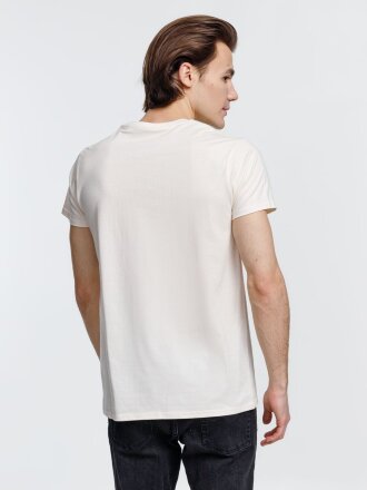 Футболка мужская Crusader Men, светло-бежевая (неокрашенная) Футболка мужская Crusader Men, светло-бежевая (неокрашенная)