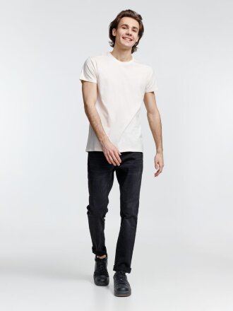 Футболка мужская Crusader Men, светло-бежевая (неокрашенная) Футболка мужская Crusader Men, светло-бежевая (неокрашенная)