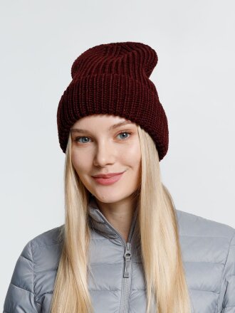 Шапка Nordkyn, бордовая Шапка Nordkyn, бордовая