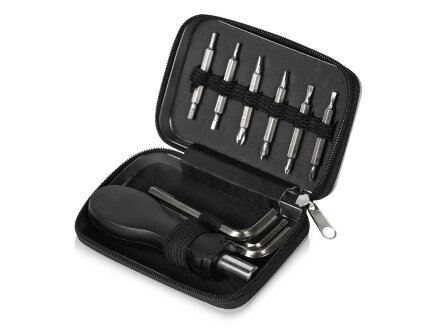 Набор отверток 10-в-1, серебристый Набор отверток 10-в-1, серебристый