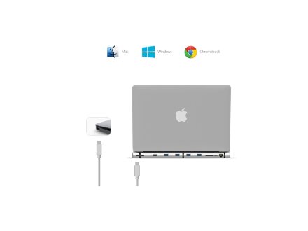 Разветвитель Rombica Type-C Dock Разветвитель Rombica Type-C Dock