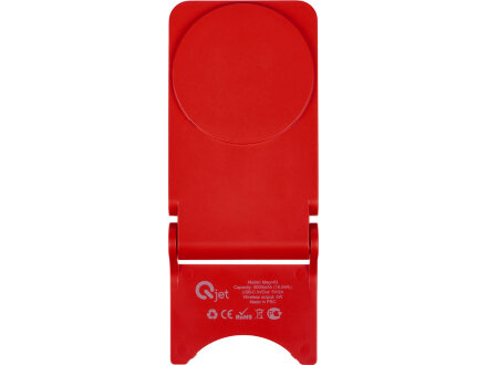 Внешний магнитный аккумулятор MagnIQ, красный, 5000 mAh Внешний магнитный аккумулятор MagnIQ, красный, 5000 mAh