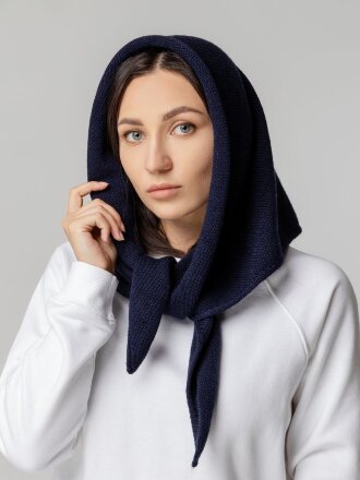 Косынка Dalia, темно-синяя Косынка Dalia, темно-синяя