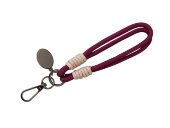 Брелок-браслет Bohemian, бургунди Брелок-браслет Bohemian, бургунди