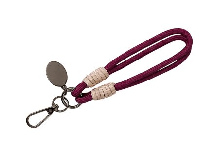 Брелок-браслет Bohemian, бургунди Брелок-браслет Bohemian, бургунди