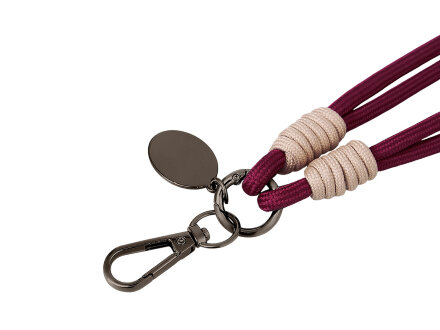 Брелок-браслет Bohemian, бургунди Брелок-браслет Bohemian, бургунди