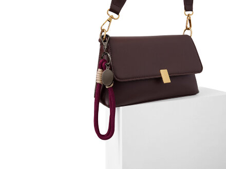 Брелок-браслет Bohemian, бургунди Брелок-браслет Bohemian, бургунди