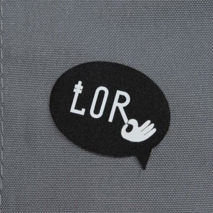 Наклейка тканевая Lunga Bubble, M, черная