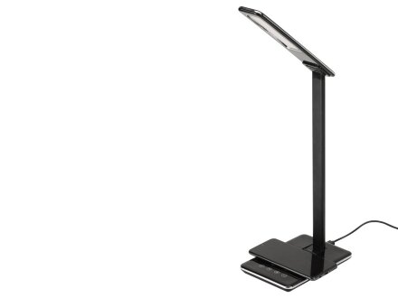 Настольная лампа с функцией беспроводной зарядки Starline, черный Настольная лампа с функцией беспроводной зарядки Starline, черный