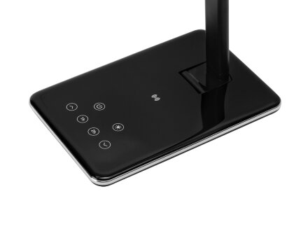 Настольная лампа с функцией беспроводной зарядки Starline, черный Настольная лампа с функцией беспроводной зарядки Starline, черный