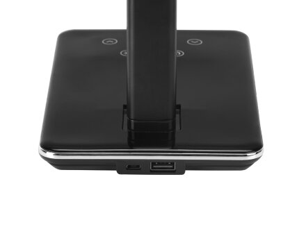 Настольная лампа с функцией беспроводной зарядки Starline, черный Настольная лампа с функцией беспроводной зарядки Starline, черный