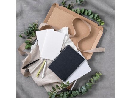 Шариковая ручка Alessio из переработанного ПЭТ, черный, синие чернила Шариковая ручка Alessio из переработанного ПЭТ, черный, синие чернила