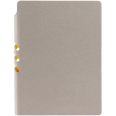 Ежедневник Flexpen, недатированный, серебристо-желтый Ежедневник Flexpen, недатированный, серебристо-желтый