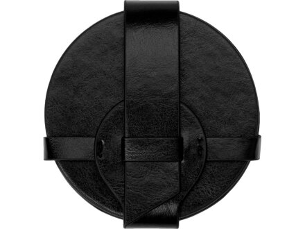 Набор костеров Fabrizio из PU, 4 шт, черный Набор костеров Fabrizio из PU, 4 шт, черный