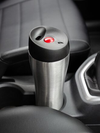 Термостакан Solingen, вакуумный, герметичный, серебристый Термостакан Solingen, вакуумный, герметичный, серебристый