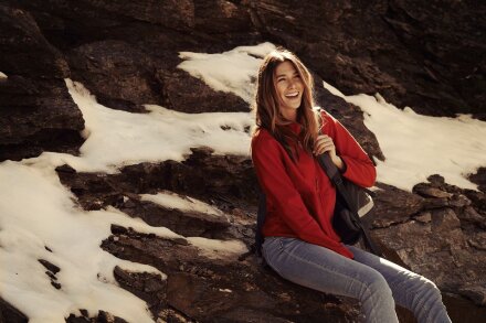 Куртка флисовая женская Sarasota, красная Куртка флисовая женская Sarasota, красная