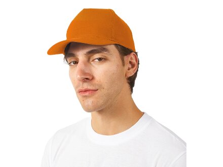 Бейсболка Memphis 5-ти панельная, оранжевый