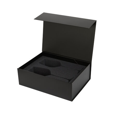 Ложемент под 2 бокала для вина (рифленое стекло) в среднюю коробку-трансформер (арт. 695721)