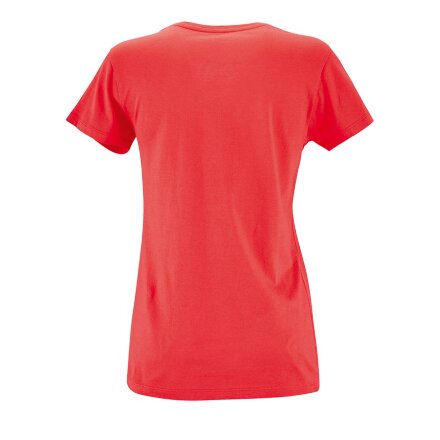 Футболка женская Metropolitan, розовая (коралловая) Футболка женская Metropolitan, розовая (коралловая)