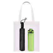 Подарочный набор Levante, салатовый (зонт, спортбутылка, шоппер) Подарочный набор Levante, салатовый (зонт, спортбутылка, шоппер)