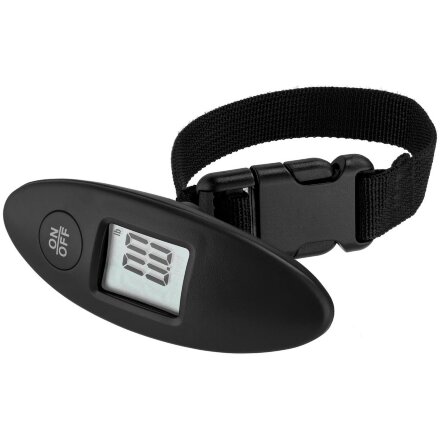 Дорожные весы Ponder, черные Дорожные весы Ponder, черные