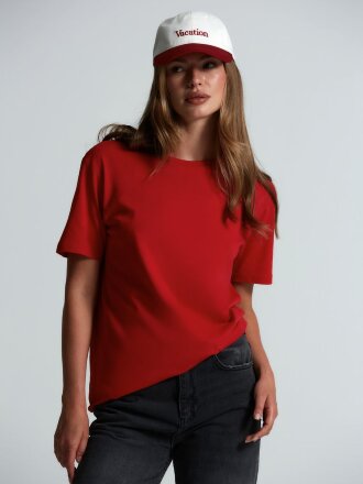 Футболка унисекс Streetwise, красная Футболка унисекс Streetwise, красная