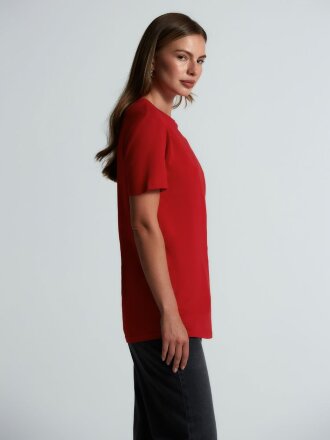 Футболка унисекс Streetwise, красная Футболка унисекс Streetwise, красная