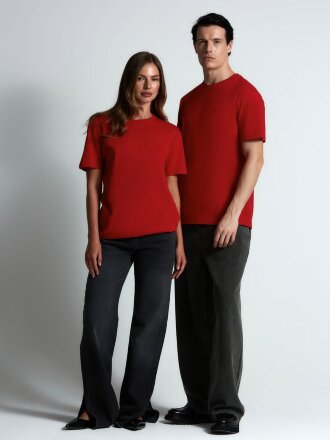 Футболка унисекс Streetwise, красная Футболка унисекс Streetwise, красная