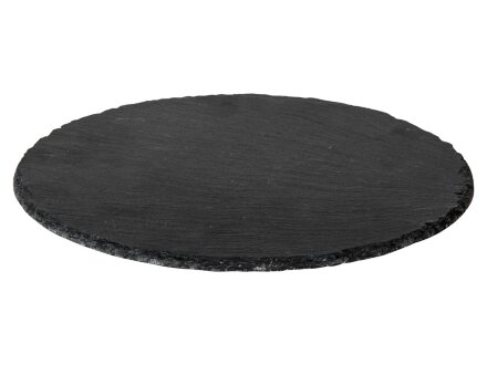 Круглая доска Moon для закусок, сланцевая 25 см Круглая доска Moon для закусок, сланцевая 25 см