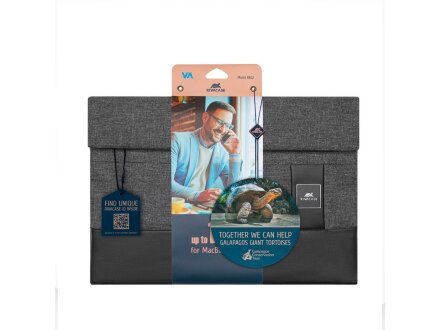 RIVACASE 8802 black melange чехол для MacBook Pro/MacBook Air 13 / 12 RIVACASE 8802 black melange чехол для MacBook Pro/MacBook Air 13 / 12