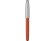 Ручка-роллер Parker Sonnet Essentials Orange SB Steel CT, цвет чернил black,перо: F, в подарочной упаковке.