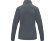 Женская флисовая куртка Zelus, storm grey с нанесением логотипа