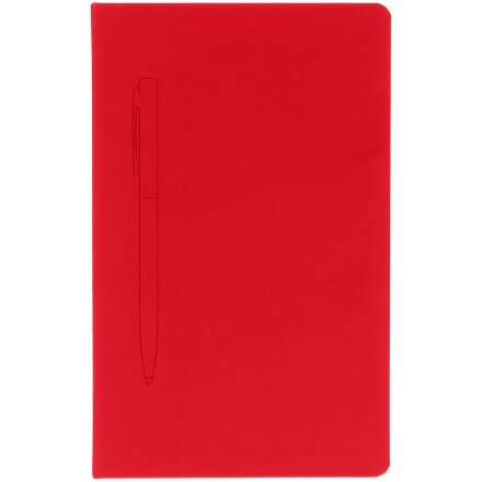 Ежедневник Magnet Shall, недатированный, красный Ежедневник Magnet Shall, недатированный, красный