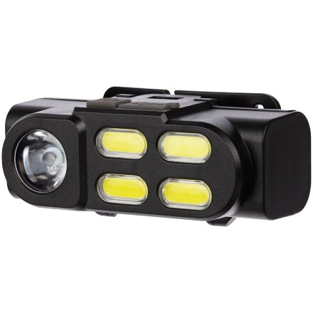 Налобный фонарик аккумуляторный Alnes, черный Налобный фонарик аккумуляторный Alnes, черный