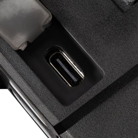 Налобный фонарик аккумуляторный Alnes, черный Налобный фонарик аккумуляторный Alnes, черный