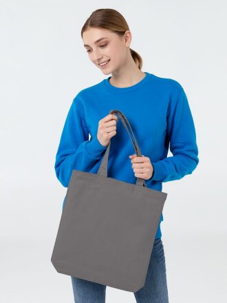 Холщовая сумка Avoska, темно-серая (серо-стальная) Холщовая сумка Avoska, темно-серая (серо-стальная)