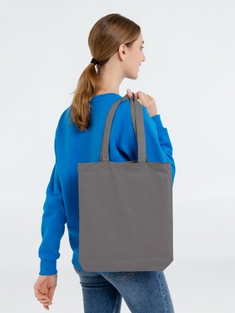 Холщовая сумка Avoska, темно-серая (серо-стальная) Холщовая сумка Avoska, темно-серая (серо-стальная)