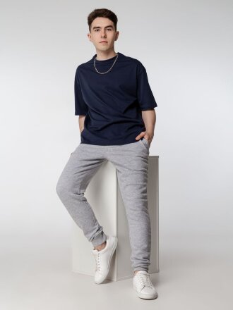 Джоггеры мужские Jet Men, серый меланж Джоггеры мужские Jet Men, серый меланж