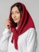 Косынка Dalia, красная с нанесением логотипа