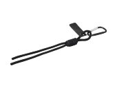 Брелок-веревочка на карабине Trinket, черный Брелок-веревочка на карабине Trinket, черный