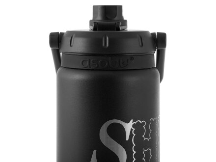 Вакуумный термос Canyon Jug, 1430 мл, черный с гравировкой