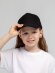Бейсболка детская Standard Kids, черная с нанесением логотипа