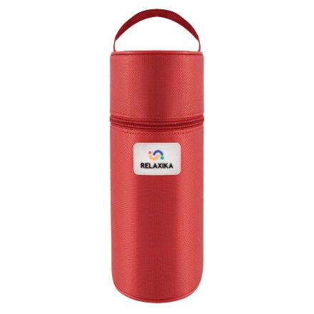 Термос Relaxika Duo 1200 в чехле, стальной Термос Relaxika Duo 1200 в чехле, стальной
